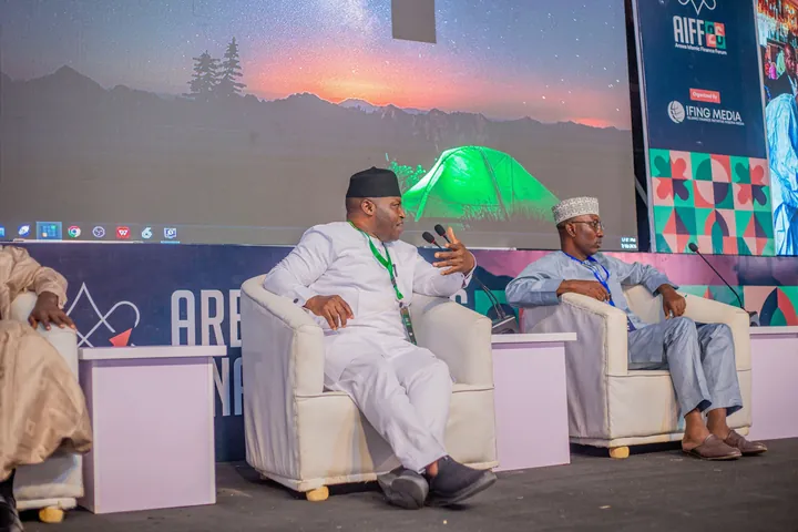 Dr. Oshodi on a panel at the Arewa Islamic Finance Forum 2026